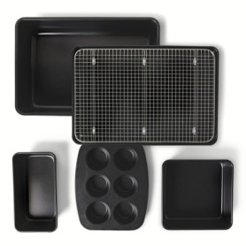 Set de 6 Ustensiles de Cuisson Antiadhésifs Empilables - Amazon Basics