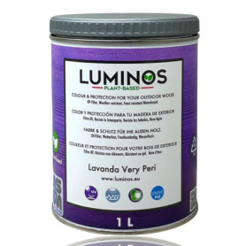 Lasure Biobased Lavanda Very Peri - Protection Bois Extérieur 1L