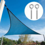 Boulons à œil M8 en Acier Inoxydable 304 - Lot de 10 Pièces pour Fixation et Suspension