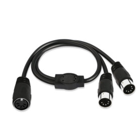 Câble Adaptateur MIDI Y GINTOOYUN 49,6 cm pour Mixeurs et Claviers