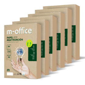 Papier Recyclé A4 80g - Lot de 250 Feuilles Écologiques