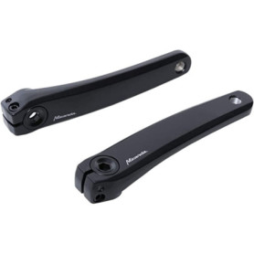 Manivelles Miranda Q16 pour Vélo Électrique Shimano EP8 - 150 mm Noir