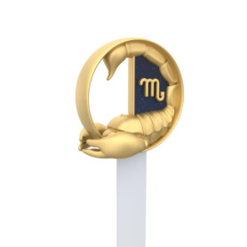 Marque-page Scorpion en Acier Inoxydable - Cadeau Astrologique