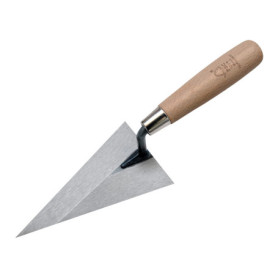Truelle à Pointe Aiguë NESPOLI avec Manche en Bois FSC - 14 cm