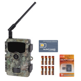 Pack Caméra de Trail NUM'AXES PIE1061 avec Piles et Carte SIM