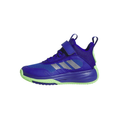 Baskets adidas OWNTHEGAME 3.0 pour Enfants - Lucid Blue/Silver Met/Lime Burst