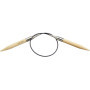 Aiguilles à Tricoter Circulaires en Bambou 40 cm - Prym