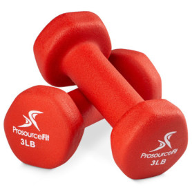 Haltères en Néoprène ProsourceFit - Lot de 2 pour Entraînement Musculaire