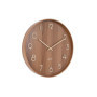 Horloge Murale Ronde Karlsson Pure Medium en Bois Foncé 40 cm