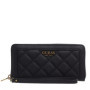 Porte-monnaie Guess ABEY SLG en Simili Cuir Noir