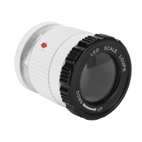 Loupe Optique 30X ZJchao avec Éclairage LED et UV pour Bijoutiers