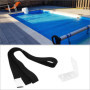 Pack de 8 Sangles et Clips QWORK pour Couvertures de Piscine