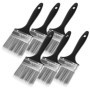 Set de 6 Pinceaux Plats QWORK - Pinceau de 75 mm pour Peinture Précise