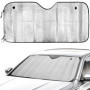 Pare-Soleil Repliable QWORK pour Pare-Brise - Protection UV et Chaleur
