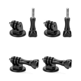 Adaptateur de Trépied QWORK avec 4 Vis pour Caméras GoPro et SJCAM