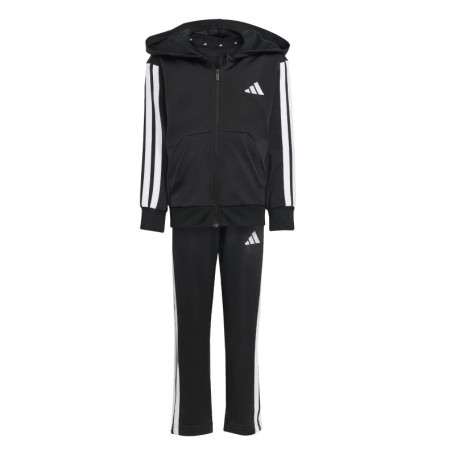 Survêtement adidas Essentials 3 Stripes pour Enfants - Noir, 5-6 Ans