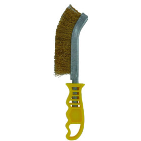 Brosse Ergonomique TIVOLY avec Poignée en Plastique et Fils en Laiton