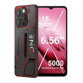 invens Note 12P Téléphone Portable Pas Cher, Écran 6.6" HD+, Caméra 48MP+8MP, Batterie 5000mAh, 16GB RAM 128GB ROM, Android 15 S