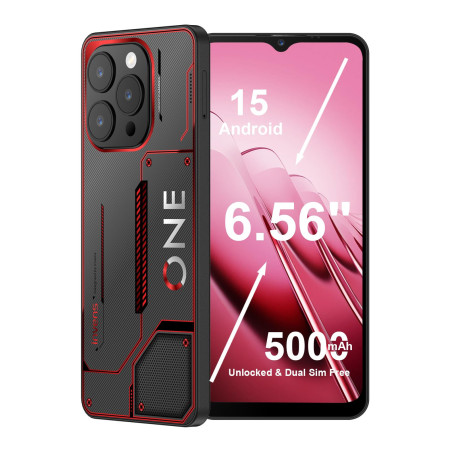 invens Note 12P Téléphone Portable Pas Cher, Écran 6.6" HD+, Caméra 48MP+8MP, Batterie 5000mAh, 16GB RAM 128GB ROM, Android 15 S