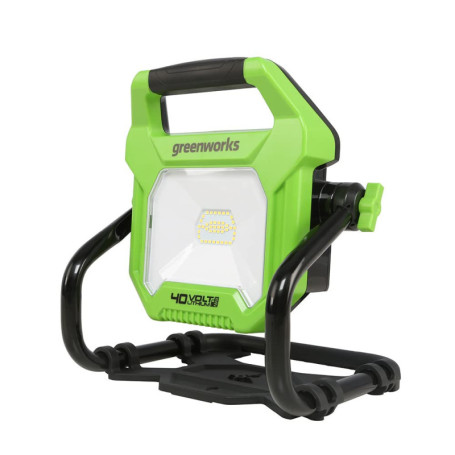 Lampe de Travail Sans Fil Greenworks 40V - 2000 Lumens, Réglages Luminosité