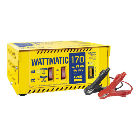 Chargeur Automatique GYS WATTMATIC 170 - 6/12V Jaune