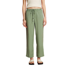 Pantalon Femme Extensible Kaki Esprit