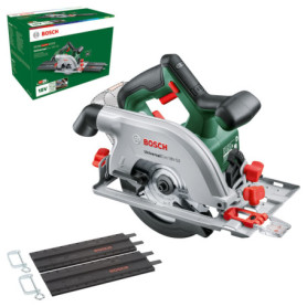 Scie Circulaire Sans Fil Bosch UniversalCirc 18V-53 avec Rails de Guidage