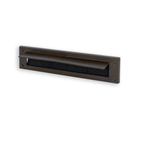 Brosse de Boîte aux Lettres STORMGUARD en PVC avec Rabat - Protection Intérieure