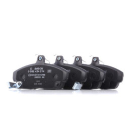 Plaquettes de Frein Avant Bosch BP097 - Jeu de 4, Silencieuses et Durables