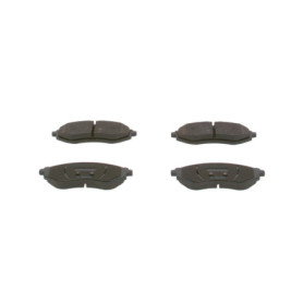 Plaquettes de Frein Avant Bosch BP956 - Jeu de 4, Réduction du Bruit et de la Poussière