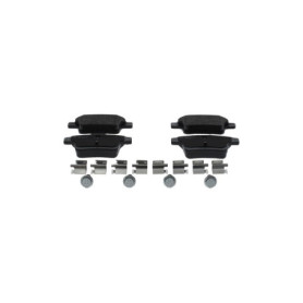 Plaquettes de Frein Arrière Bosch BP986 - Jeu de 4 avec Accessoires
