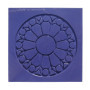 Moule en Silicone Déco Relief pour Tuiles Croustillantes - Violet