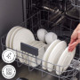 Ensemble de Coutellerie KARACA Forever Bone Fika pour 6 Personnes - 22 Pièces en Porcelaine Élégante