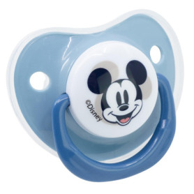 Lot de 2 sucettes anatomiques en silicone Mickey Mouse pour bébés 0-6 mois