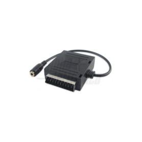 Adaptateur Péritel vers Jack Stéréo 3,5 mm pour TV