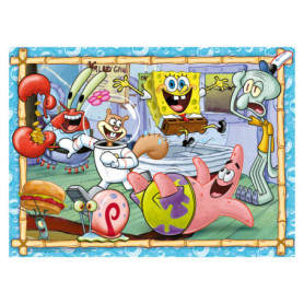 Puzzle XXL Bob l'Éponge - 200 pièces pour enfants dès 8 ans