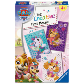Ravensburger Mosaïque Junior Pat'patrouille - Création de 3 Tableaux pour Enfants