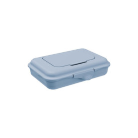 Boîte à Lingettes Humides Rotho Babydesign - 0,45 L, Bleue, Pratique et Compacte