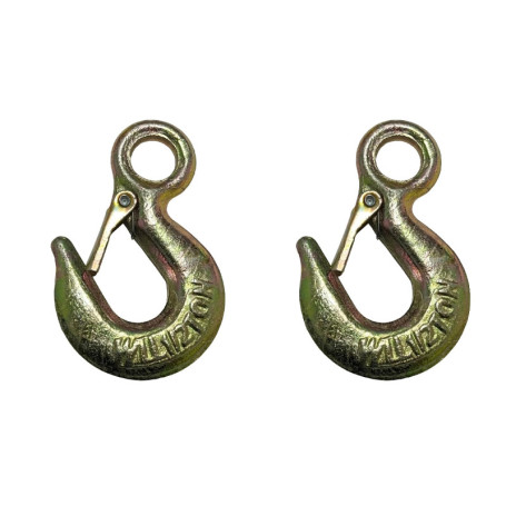Lot de 2 crochets de levage en acier galvanisé Kippen - Charge 500 kg