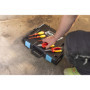 Kit d'outils isolés HAZET 150/39 pour haute tension - 39 pièces dans L-Boxx
