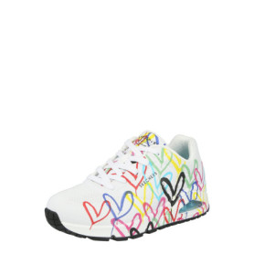 Baskets Femme Skechers Uno Spread The Love - Blanc - Taille 37 EU