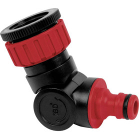 Raccord de Tuyau Coudé Enfichable TOOLCRAFT 30,3 mm