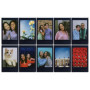 Fujifilm Instax Mini Color Frame - Film Instantané Noir (Paquet de 10)