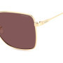 Lunettes de soleil Polaroid Noa/KL Gold Burgundy pour femmes