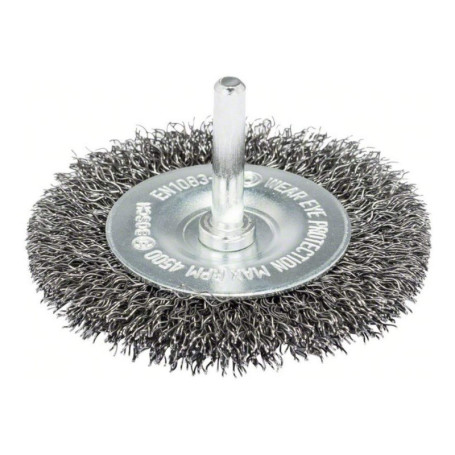 Brosse circulaire Bosch pour nettoyage léger à moyen - 50 mm