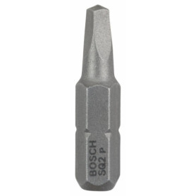 Jeu de 3 Embouts de Vissage Extra-Durs Bosch pour Vis à Carré Creux