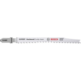 Lames de Scie Sauteuse Bosch Expert Hardwood 2-Side Clean - 117 mm