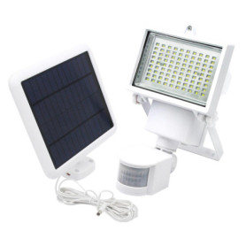 Lot de 2 Projecteurs Solaires LED Cooper White avec Détecteur de Mouvement