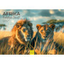 Calendrier Mural Afrique 2026 - Animaux Sauvages en Format A4