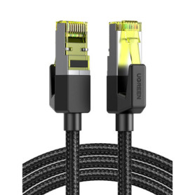 UGREEN Câble Ethernet Cat 7 10Gbps 10M - Double Blindage Nylon Tressé